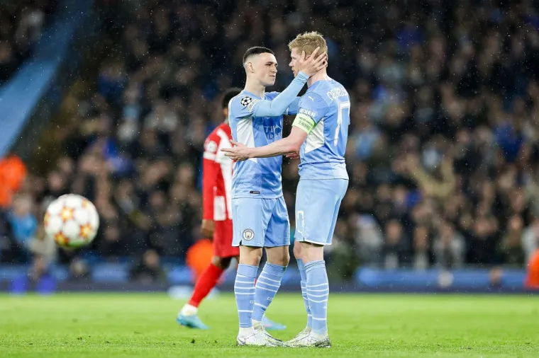 Dvojac Foden - De Bruyne napravio pomutnju na Etihadu. Malo su se i pomazili
