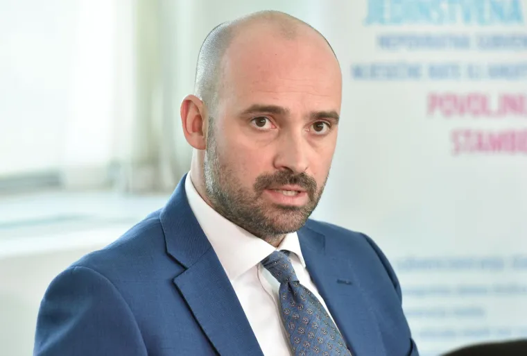 Ministar prostornoga uređenja, graditeljstva i državne imovine Ivan Paladina