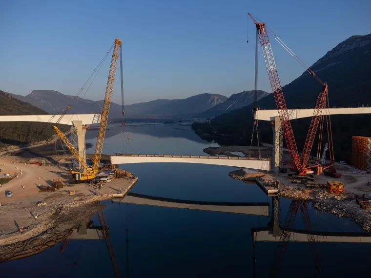 U Hrvatskoj se gradi gotovo pola kilometra dugačak most koji spaja dva tunela: Pogledajte fotke iz zraka...