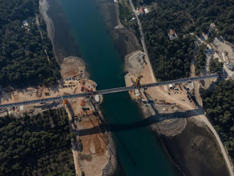 U Hrvatskoj se gradi gotovo pola kilometra dugačak most koji spaja dva tunela: Pogledajte fotke iz zraka...