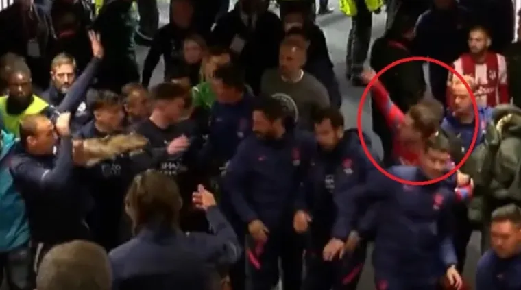 Vatreni je, tvrde &scaron;panjolski mediji,  u&scaron;ao u raspravu s Englezom Kyle Walkerom i pljunuo ga. "Hrvat je bacio i neki predmet prema Walkeru, u sukob se umije&scaron;ao i Laporte"