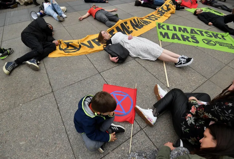 Sudionici mar&scaron;a bili su i aktivisti Zelene akcije i Greenpeacea. 