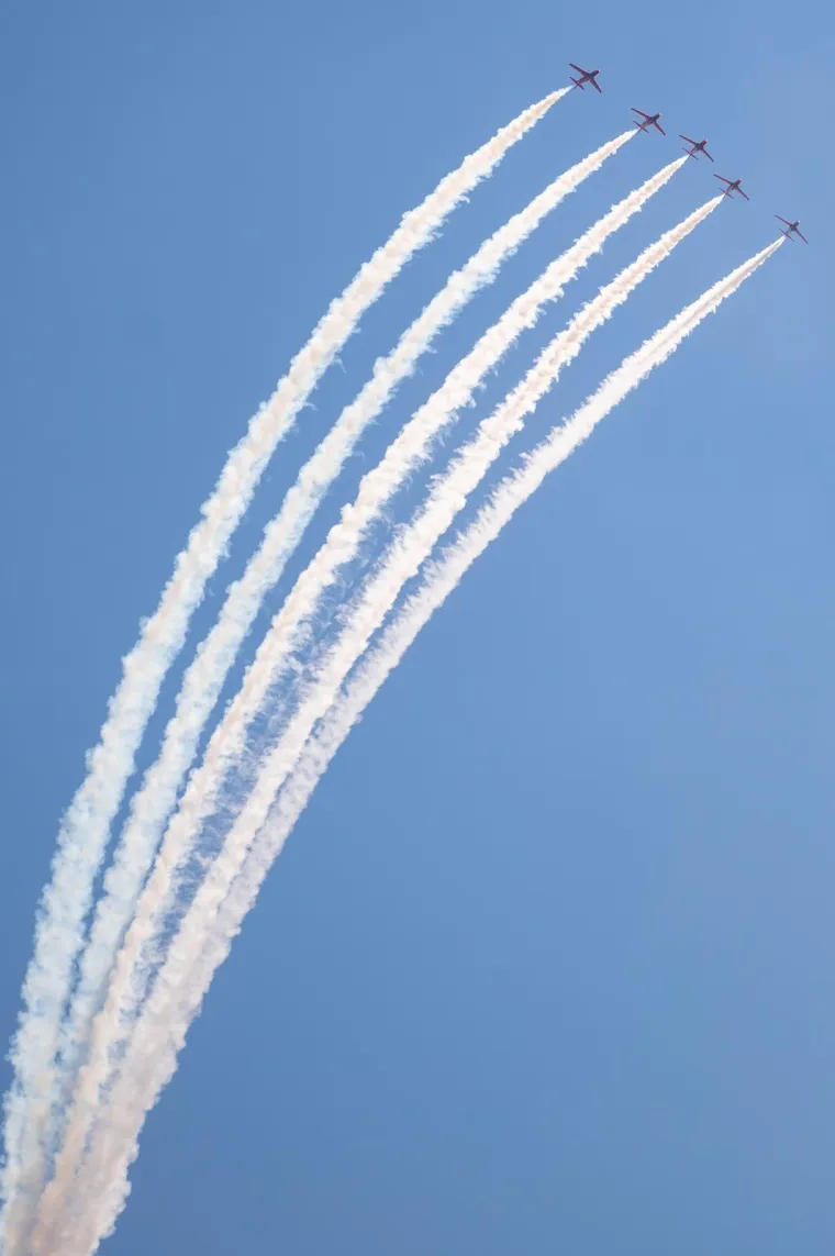 Krila Oluje i Red Arrows priredili spektakl na nebu!