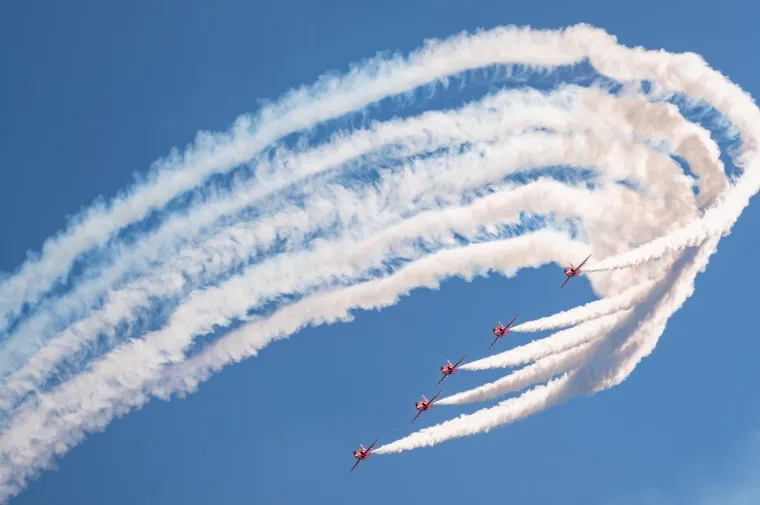 Krila Oluje i Red Arrows priredili spektakl na nebu!
