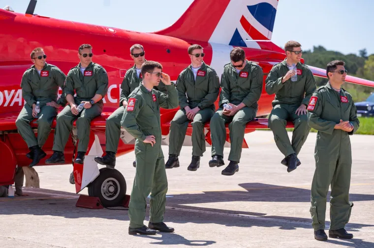 Krila Oluje i Red Arrows priredili spektakl na nebu!