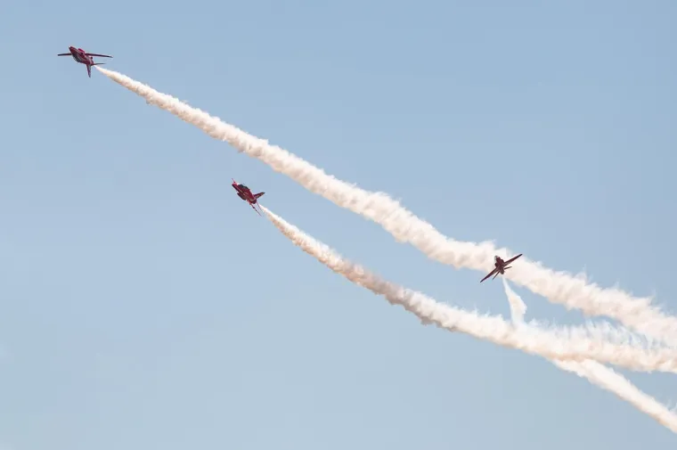 Krila Oluje i Red Arrows priredili spektakl na nebu!