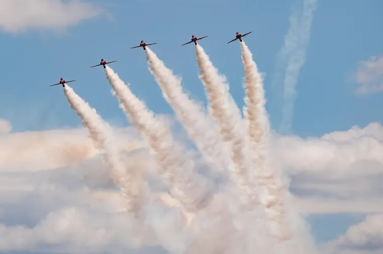 Krila Oluje i Red Arrows priredili spektakl na nebu!