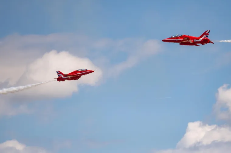 Krila Oluje i Red Arrows priredili spektakl na nebu!