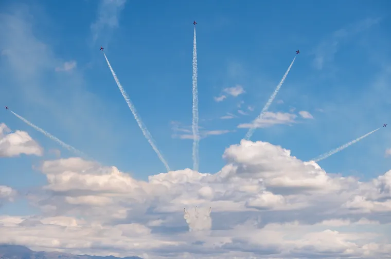 Krila Oluje i Red Arrows priredili spektakl na nebu!