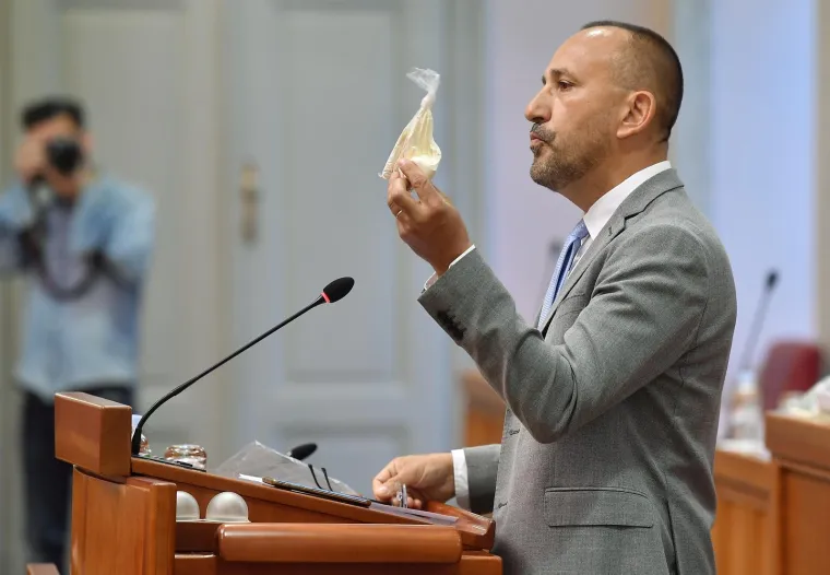 Zekanović u Sabor donio vrećicu s bijelim prahom: 'Ovo sam na&scaron;ao na Pantovčaku'