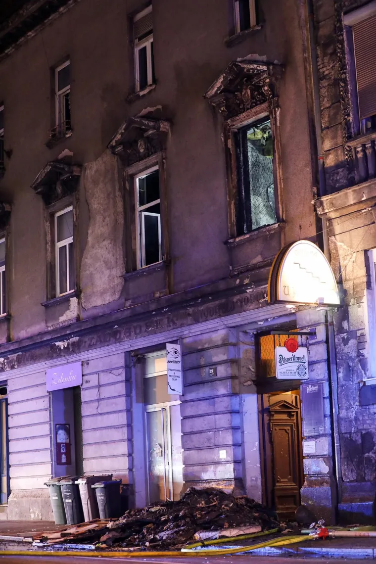 Planuo požar u zgradi u Zagrebu, vatrogasci ljestvama spu&scaron;tali zarobljene ljude