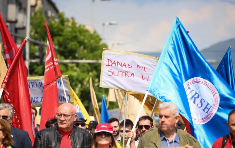 Na Međunarodni praznik rada održan marš pod sloganom Za Hrvatsku zadovoljnih radnika