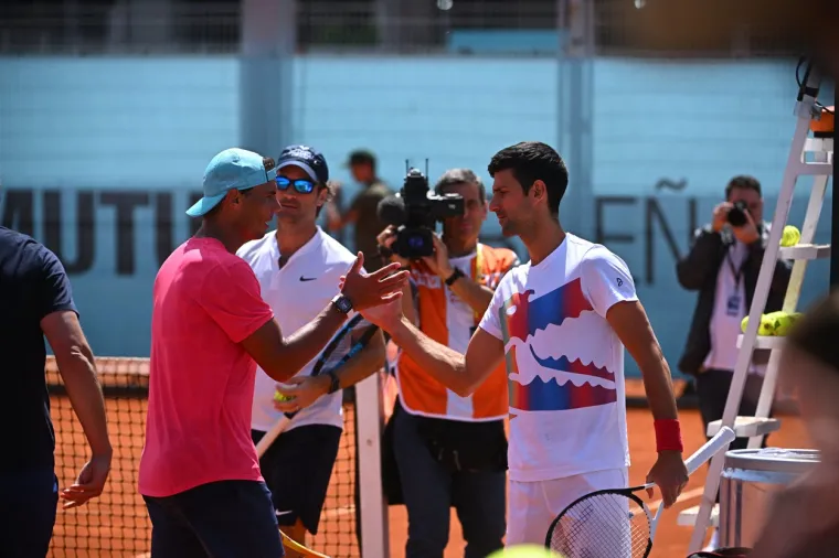 Novak Đoković i Rafael Nadal sreli se u Madridu. Sve oči bile su uprte u njih, pogledajte samo ovu scenu