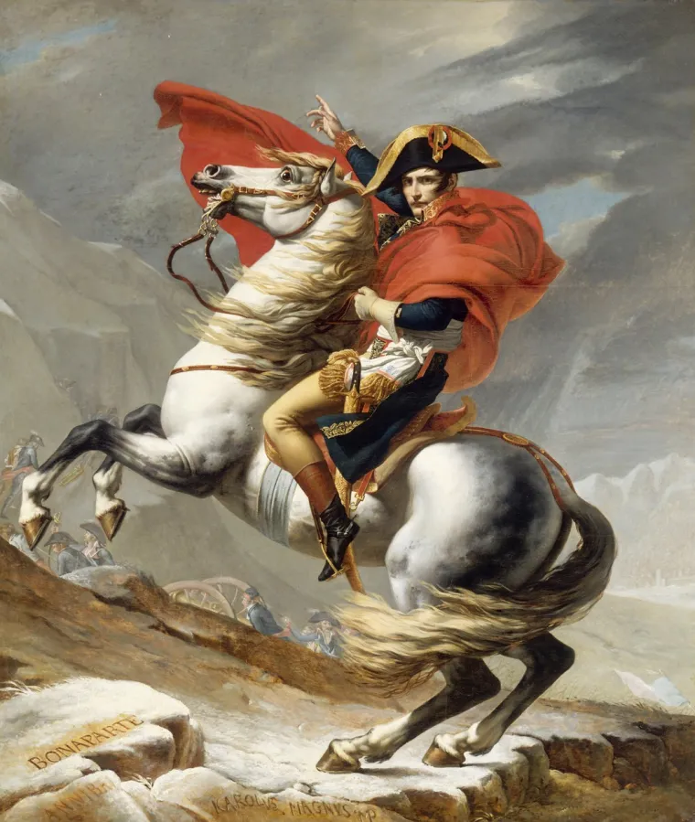 Napoleon je kao dijete bio povučen i poprilično umišljen, no bio je odličan matematičar. Profesori su ga već tada nagovarali da de pridruži vojsci.