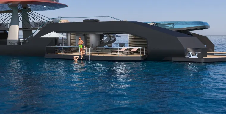 Divovsko oko na moru: Ova superjahta inspirirana je crnim rupama u svemiru