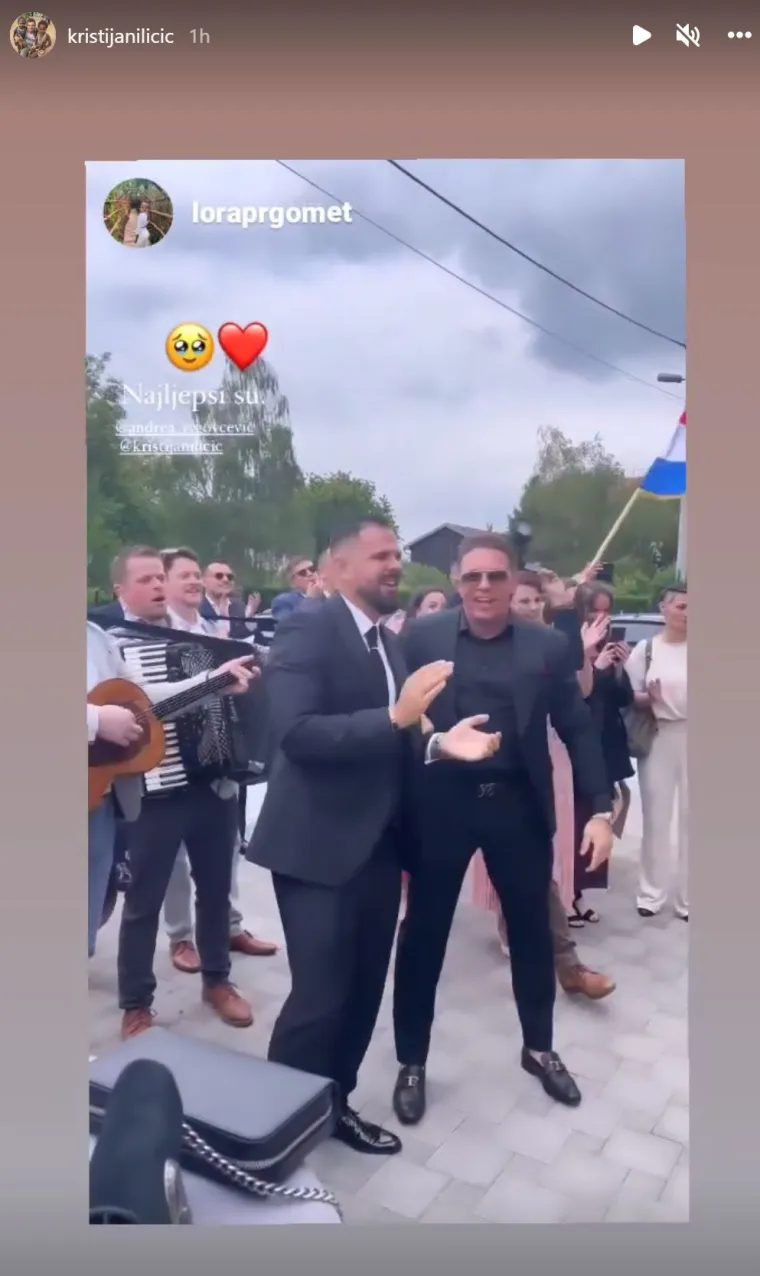 Procurile fotografije s influencerske svadbe godine: Kristijan Iličić zaplakao kad je ugledao svoju Andreu