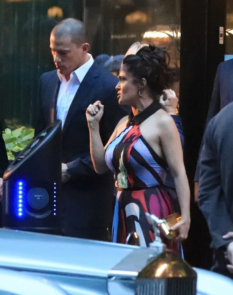 Paparazzi uhvatili Channinga Tatuma i Salmu Hayek: Mediji 'vrište' - postoji li nešto između njih?
