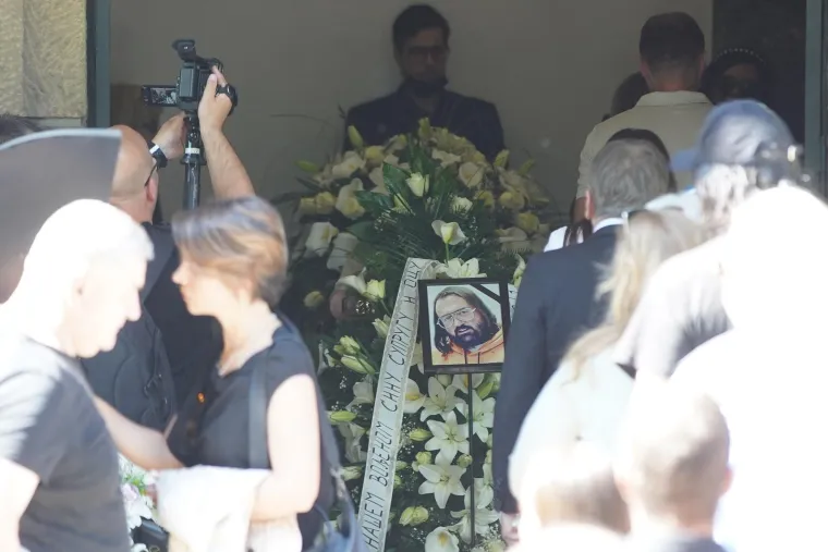 Pokop Vidoja Ristovića