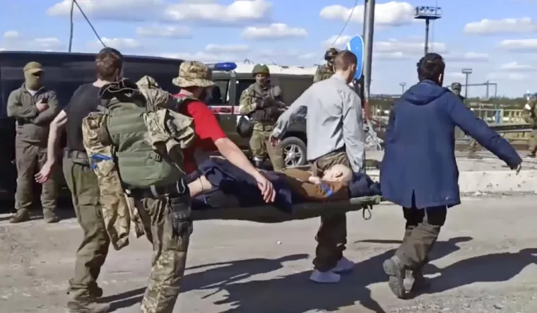 Evakuacije iz Azovstala 