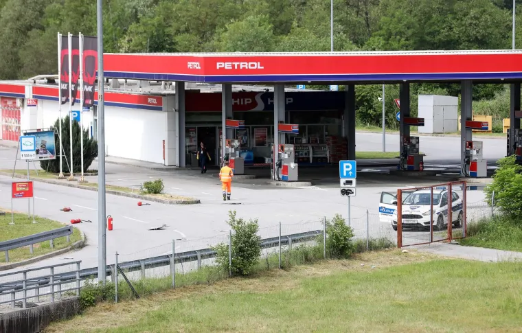 Mjesto tučnjave navijača Torcide i policije