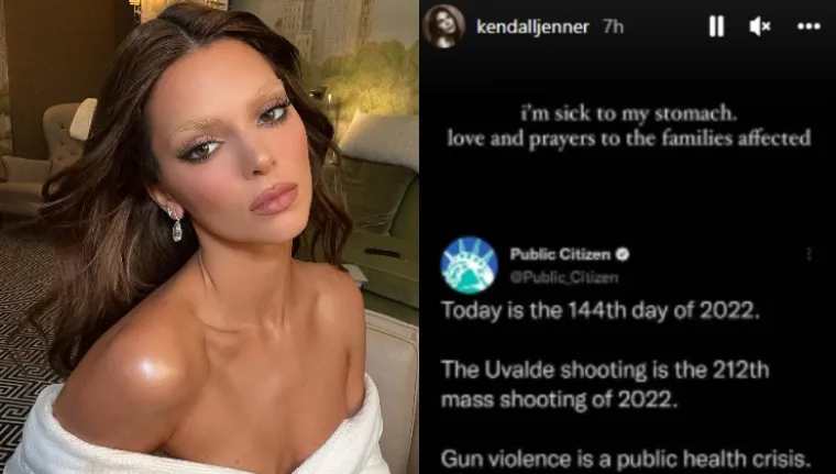 &quot;Muka mi je. Šaljem ljubav i molitve obiteljima pogođenima ovom tragedijom&quot;, napisala je Kendall Jenner na Instagram storyju.