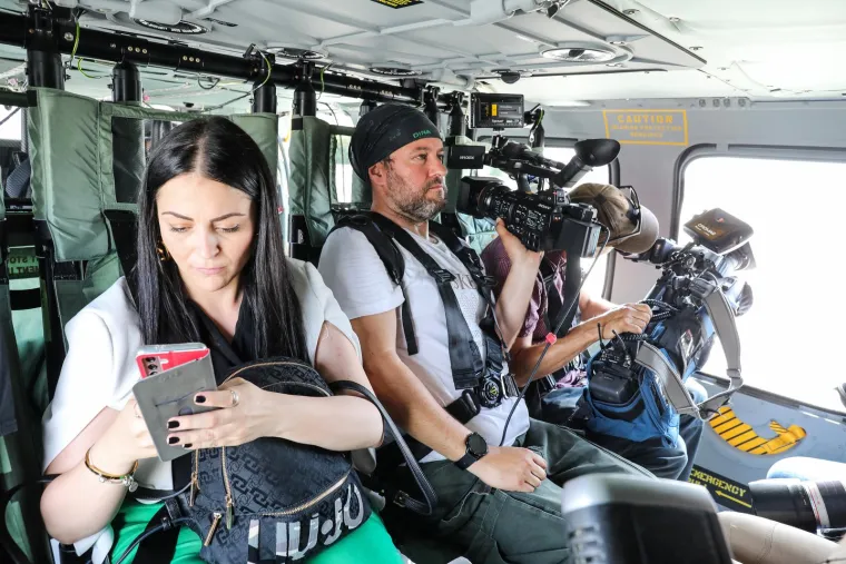 Pogledajte prvi let helikoptera Black Hawk UH-60M koje smo dobili od NATO-a