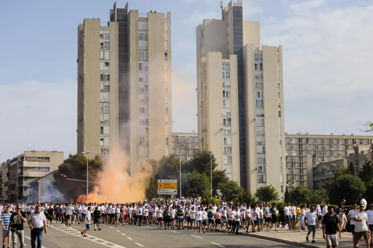 Pogledajte spektakularne prizore iz Splita, Torcida poslala jasnu poruku svima nakon događaja o kojem se danima bruji