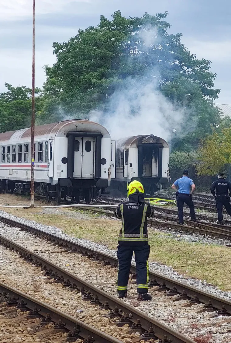 Požar na Glavnom kolodvoru