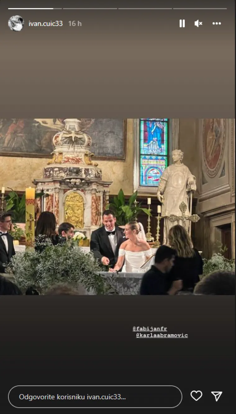 Oženio se Fabijan Pavao Medvešek! Glumac koji je očarao i Nives Celzijus obećao se lijepoj Karli, pjevao im Saša Lozar...