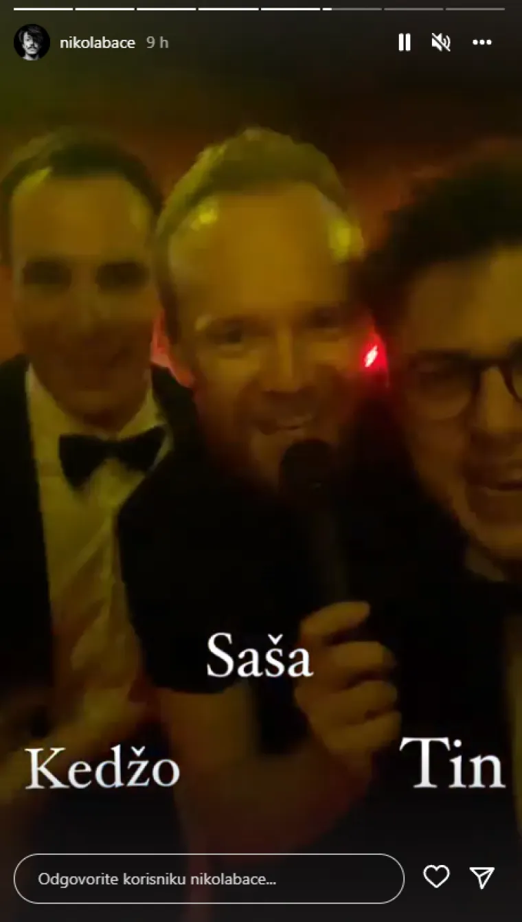 Oženio se Fabijan Pavao Medvešek! Glumac koji je očarao i Nives Celzijus obećao se lijepoj Karli, pjevao im Saša Lozar...