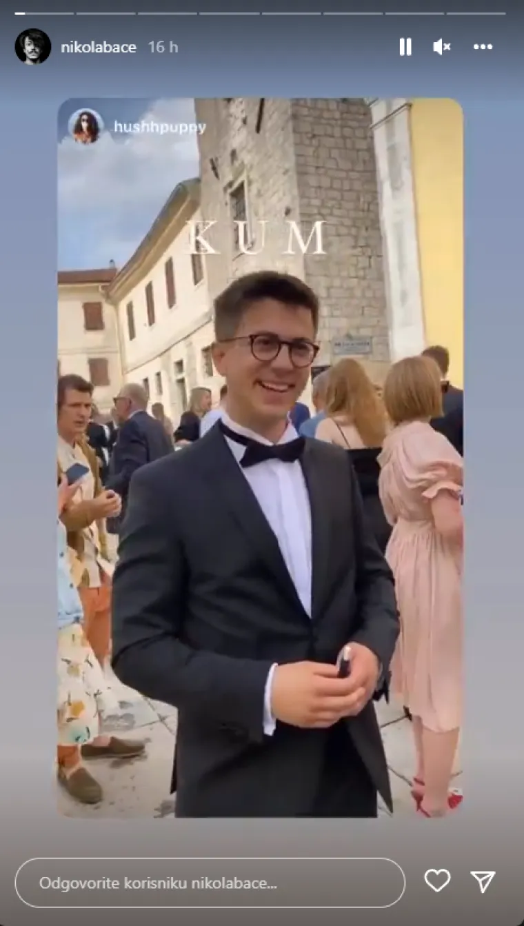 Oženio se Fabijan Pavao Medvešek! Glumac koji je očarao i Nives Celzijus obećao se lijepoj Karli, pjevao im Saša Lozar...