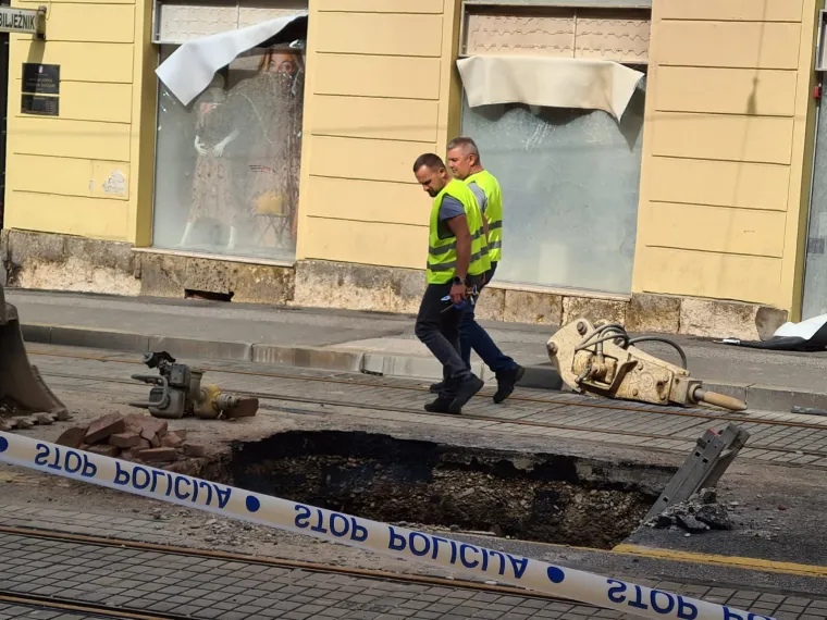 Požar je uga&scaron;en kada je Gradska plinara zatvorila plin