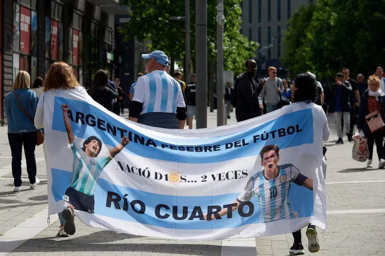 Opraštaj velikana: Prekrasne navijačke scene s utakmice Argentine i Italije