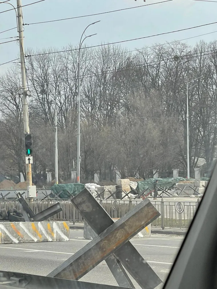 Scena iz operacije izvlačenja civila tijekom rata u Ukrajini (ožujak 2022., Klara Vlahčević Lisinski)