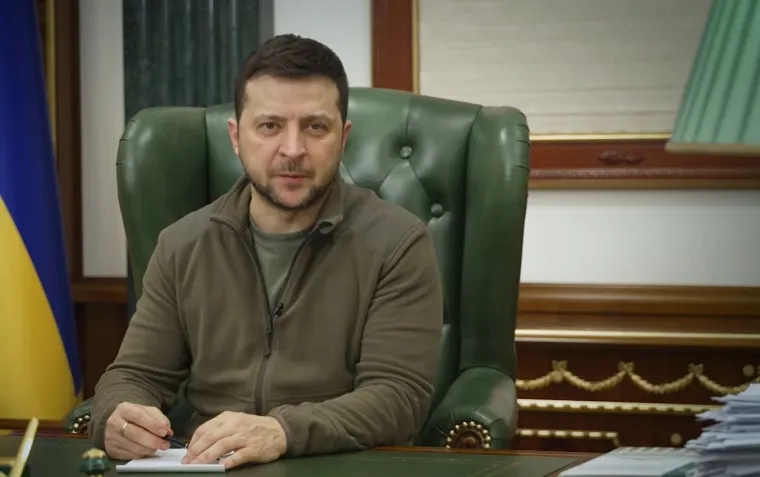 Volodimir Zelenski 12.03.2022.