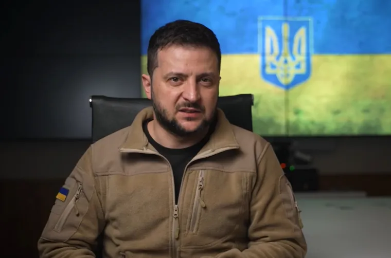 Volodimir Zelenski 22.04.2022.