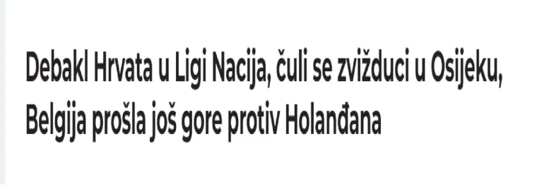 Težak poraz Hrvatske odjeknuo u regiji: Evo kako srpski mediji komentiraju debakl protiv Austrije