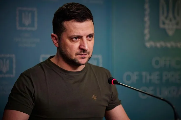 Kako je 100 dana rata promijenilo Zelenskog: Lice koje odražava sve užase krvave Ukrajine