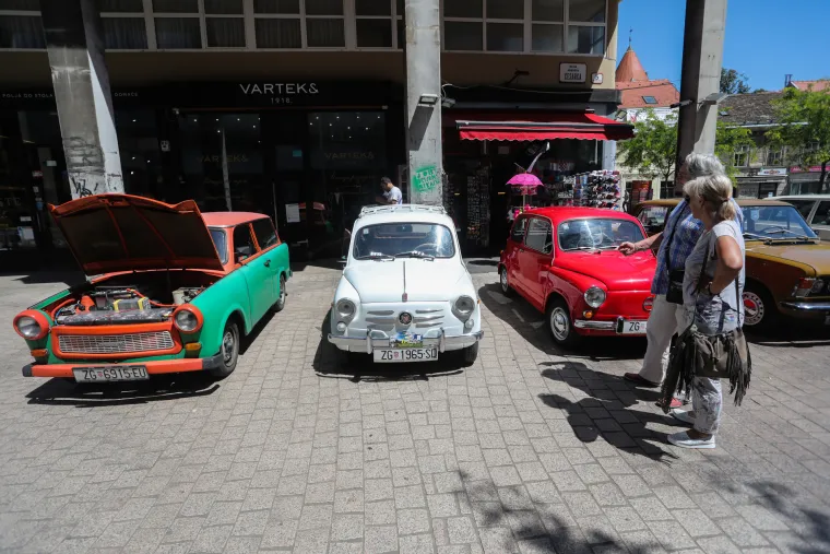 Zagrepčane raspametili oldtimeri među kojima je Fićo teenager