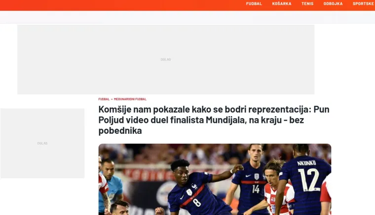 Portali iz regije raspisali se o spektaklu na Poljudu: 'Komšije nam pokazale kako se bodri reprezentacija'