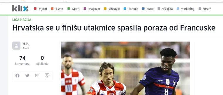 Portali iz regije raspisali se o spektaklu na Poljudu: 'Komšije nam pokazale kako se bodri reprezentacija'