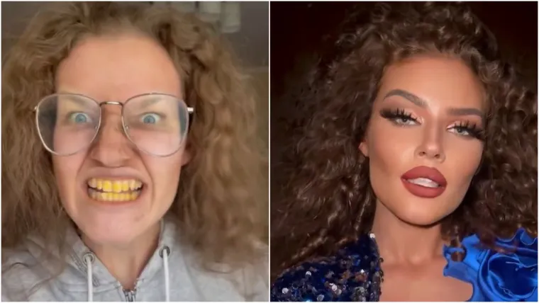 U većini svojih videa, Valeria se pojavljuje bez šminke, raspuštene kose i naočala širokih okvira, za razliku od dotjerane verzije sebe u kojoj zavodljivo gleda u kameru. 
