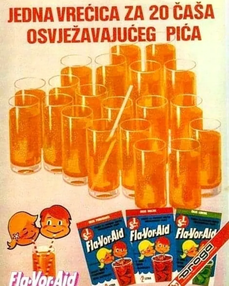 Bilo jednom u Jugoslaviji: Možda u trgovinama nismo mogli birati kao danas, ali to što smo jeli i pili ostalo je nenadmašno