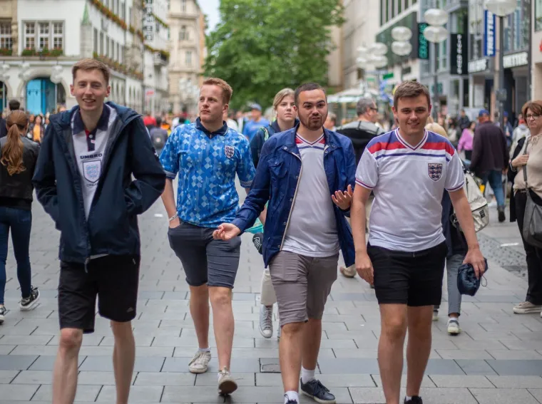 Engleski navijači u Munchenu