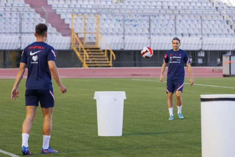 Vatreni posljednji trening prije puta u Dansku odradili bez trojice: Nije bilo lijevih bekova i kapetana
