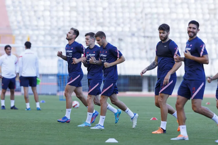 Vatreni posljednji trening prije puta u Dansku odradili bez trojice: Nije bilo lijevih bekova i kapetana