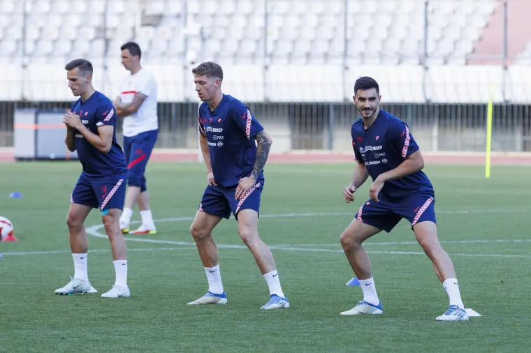 Vatreni posljednji trening prije puta u Dansku odradili bez trojice: Nije bilo lijevih bekova i kapetana
