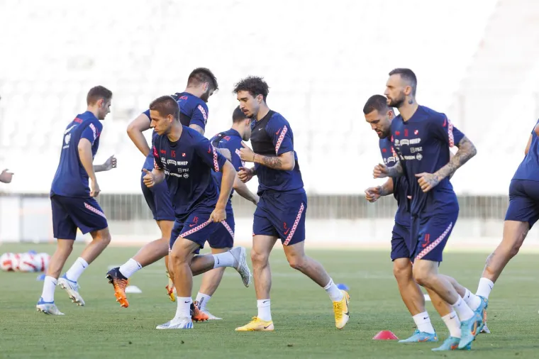 Vatreni posljednji trening prije puta u Dansku odradili bez trojice: Nije bilo lijevih bekova i kapetana