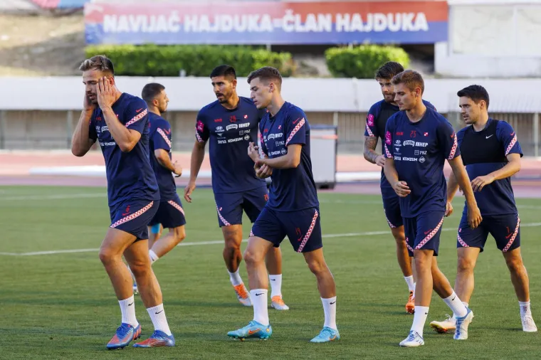 Vatreni posljednji trening prije puta u Dansku odradili bez trojice: Nije bilo lijevih bekova i kapetana