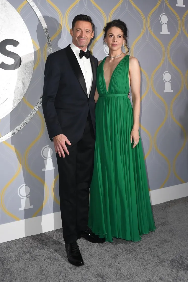 Hugh Jackman and Sutton Foster
